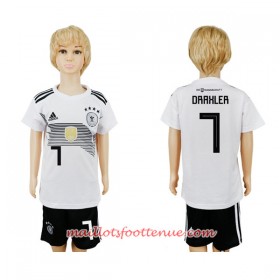 Maillot/Tenue Allemagne Draxler 7 Enfant Domicile Coupe du monde 2018
